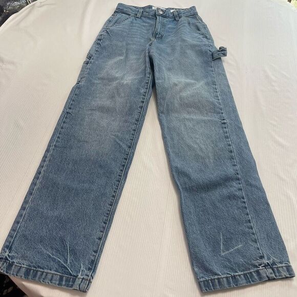 Cotton On Women’s Carpenter Denim Jeans Size 2 - Picture 1 of 9